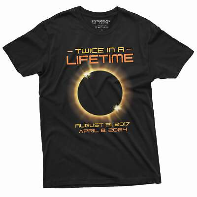 #ad solar eclipse shirt Twice in a lifetime total Solar eclipse of April 8 2024 Tee $20.79