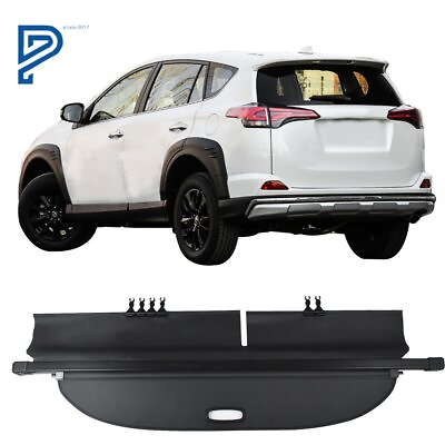 #ad 2 X Retractable Trunk Cargo Cover Luggage Shield For 2013 2018 Toyota Rav4 SUV $56.24