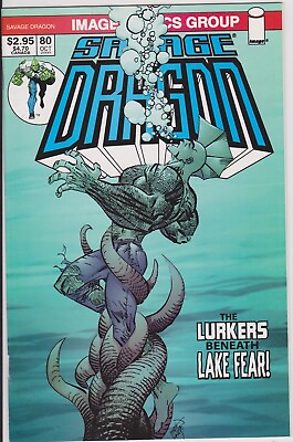 #ad Savage Dragon Issue #80 Comic Book. Eric Larsen. Superhero. Police. Image 2000 $3.99