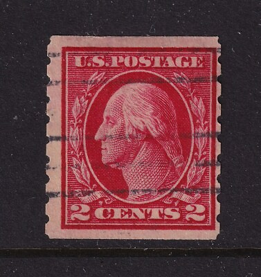 1912 Sc 413 early coil issue used single perf 8½ vertical CV $50 31 $32.50