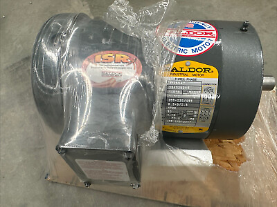 #ad Brand New 3 Phase Baldor Electric Motor 1.5 HP Inverter $595.00
