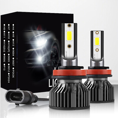 #ad 150W H11 LED Headlight Bulbs White Low Beam Conversion Kit Super Bright 50000LM $19.99