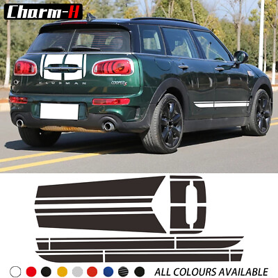 Car Door Side Stripes Hood Cover Rear Body Decal For MINI Cooper Clubman F54 $21.55
