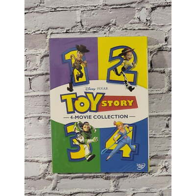 #ad Toy Story 1 4 DVD 4 Movie Collection Brand New amp; Sealed $13.99