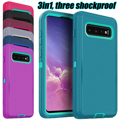 #ad For Samsung Galaxy S10 S10E S10 Shockproof Rugged Heavy Duty Phone Case Cover $11.99