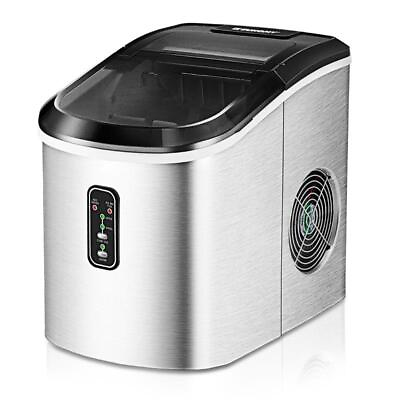 #ad Ice Maker Machine Countertop Electric ice maker and Compact potable ice maker $99.99