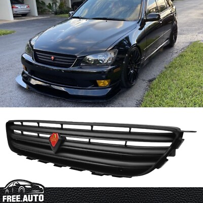 #ad For 01 05 Lexus IS300 IS200 4Dr Altezza Style Front Bumper Hood Upper Grille ABS $49.99