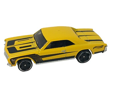 #ad hot wheels 67 chevelle ss 396 yellow $8.19