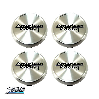 #ad 4 x American Racing Center Cap Snap In Wheel Center Cap Aluminum 6220K74 MCH $56.00