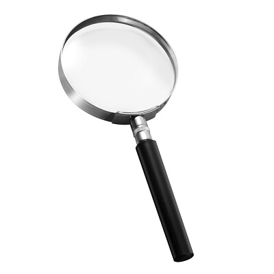 #ad 5X Handheld Magnifying Glasses Magnifier Loupe for Seniors amp; Kids Reading 3” $7.99