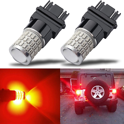 #ad 9 30V Super Bright Low Power Dual Brightness 3157 3156 3056 3057 LED Bulbs with $27.72