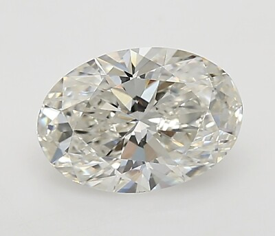 #ad Lab Grown 2.11 Ct OVAL Cut IGI Certified CVD Diamond I Color VS2 Clarity $725.79