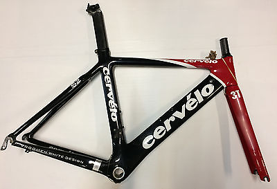 #ad #ad Frame Racing Bicycle Carbon Cervélo S2 2010 Carbon Road Bike Frame 53 Vroomen $1694.30