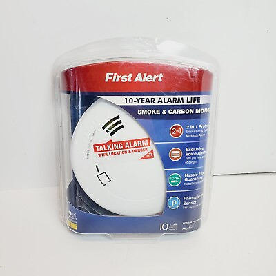 #ad First Alert PRC710V Smoke amp; Carbon Monoxide Alarm $24.00