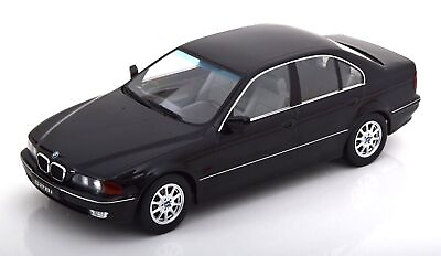 #ad KK Scale 1 18 BMW 528I E39 SEDAN BLACK 1995 Diecast Model C $117.00