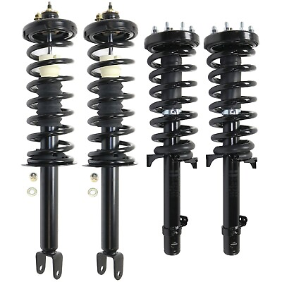 #ad Complete Strut and Spring Assembly Set For 2008 2012 Honda Accord Front and Rear $247.93