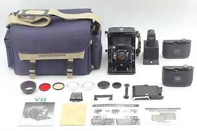 #ad 【MINT】 Horseman VH Field Film Camera 180mm Lens 8EXP 10EXP Holder 6x7 6x9 JAPAN $799.99