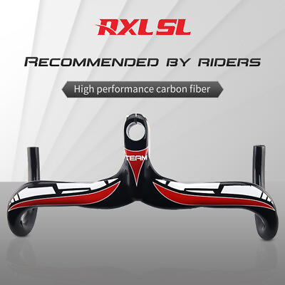 Integrated Carbon Road Drop Handlebars 1 1 8quot; Racing Bike Handle Bars RXL SL $39.99
