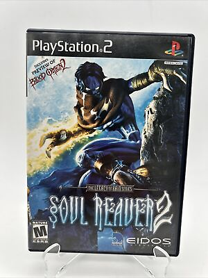 #ad Legacy of Kain Soul Reaver 2 Sony PlayStation 2 2001 COMPLETE Tested $34.85
