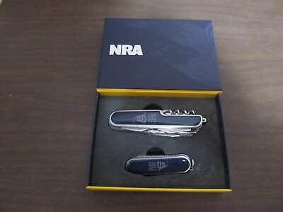 #ad #ad NRA National Rifle Association Dual Utility Knife Set CM1300989 $15.00