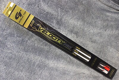 #ad 12ct BOX GOLD TIP VELOCITY PRO 340 SPINE 8.2gpi RED FLETCH ARROWS 32quot; amp; INSERTS $144.49