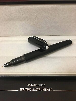 #ad Luxury M Magnet Series Bright Black ColorBlack Clip 0.7mm Ink Rollerball Pen $25.83