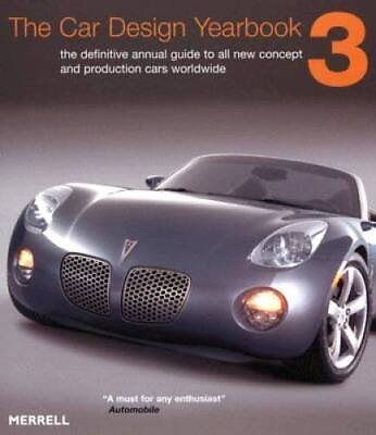 #ad The Car Design Yearbook 3: The Definitive Annual Guide to All New Concept GOOD $8.51