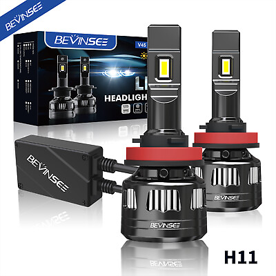 #ad 2X H11 H8 LED Headlight Bulbs 22000LM Low Beam Fog Light For Ford Fusion 06 20 $41.99