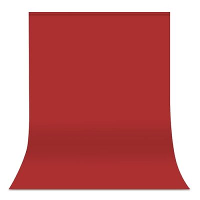 #ad 6x9ft Red Backdrops Red Background for Photography Studio Picture Polyester P... $28.85
