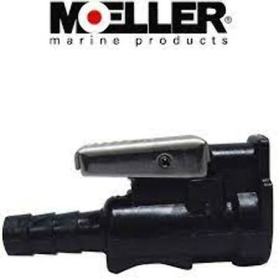 #ad Moeller Marine Yamaha Engine Tank Fuel Line Connector for 3 8quot; I.D. Fuel Hose $19.99