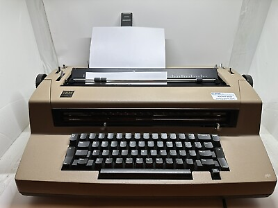#ad Vintage IBM CORRECTING SELECTRIC III 3 Electric Typewriter Tan Vintage Works $350.00