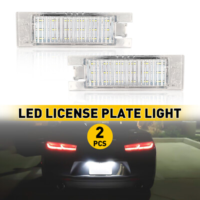 #ad AUXITO License Tag Plate LED Light For 2014 2021 Lamp Chevrolet Camaro Malibu $14.99