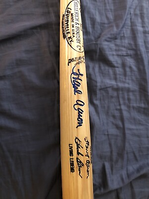 #ad Hank Aaron Signed Autograph Louisville Slugger Personal 35quot; A99 Genuine Bat JSA $1500.00