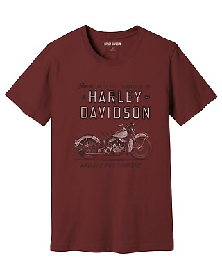 #ad #ad Harley Davidson® Men#x27;s Craftsmanship Tee 96066 23VM $35.00