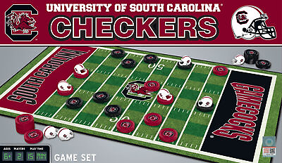 #ad Officially licensed NCAA South Carolina Gamecocks Checkers Board Game ages 6 $19.99