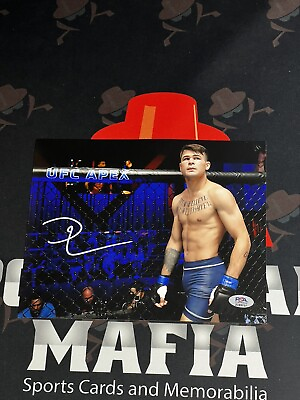 #ad Diego Lopes Autographed UFC MMA 8x10 Photo Auto Featherweight PSA DNA ITP COA $34.99