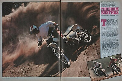 1975 Honda CR250M1 vs Yamaha MX250B 7 Page Vintage Motorcycle Test Article $15.19
