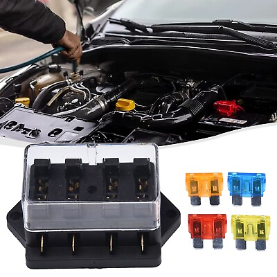 #ad #ad Convenient Plug and Play Fuse Box for Car Circuits Long Lasting Material $11.40