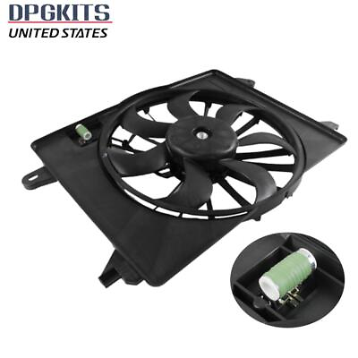 #ad Radiator Condenser Cooling Fan For 2009 2018 Dodge Challenger Charger 621 526 $62.99