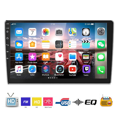 #ad Android 10 10.1quot; inch Double 2 DIN Car Radio Stereo Quad Core GPS Navi Wifi USA $44.85