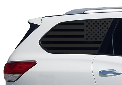 #ad USA Flag Decals fits Side window 2013 2020 Nissan Pathfinder R52 Limited NA4 $39.59