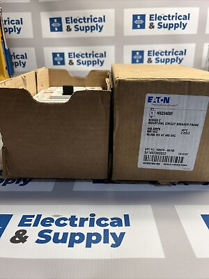 #ad Eaton HKD3400F 400 Amp TRIP 600 Volt 3 Pole Circuit Breaker WITH LSIG Trip $4500.00