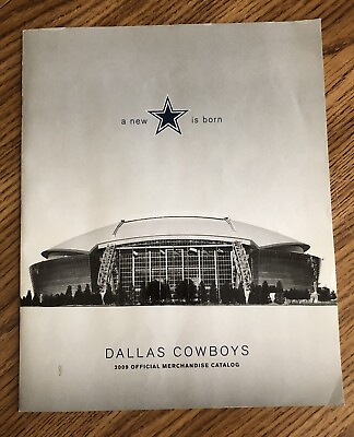 #ad #ad Dallas Cowboys 2009 Cowboys Stadium Cover Official Merchandise Catalog $14.99