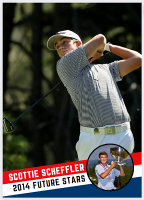 #ad 2014 Scottie Scheffler Future Stars Golf Rookie Card U.S. Junior Amateur Champ $9.99