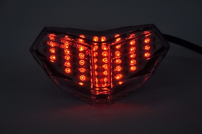 #ad Sequential Tail Light LED Smoke Int. Turn Signal DUCATI 2009 2011 1198 R S Corse $63.86