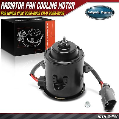 #ad Radiator Fan Cooling Motor for Honda Civic 03 05 CR V 02 06 Element 10 11 Acura $24.99