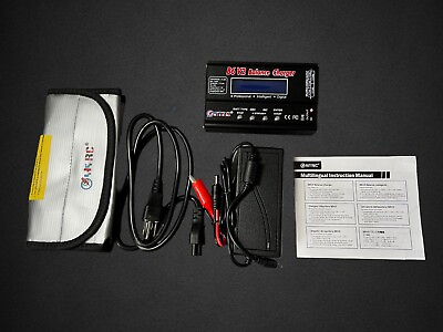#ad LiPo Charger Balance Fast Charger Discharger B6V2 Digital Battery No Wire Harnes $32.99