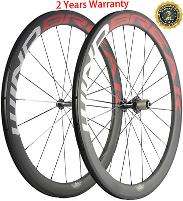 #ad 24 38 50 60 88mm Carbon Wheels 700C Bicycle Cycle Wheelset Basalt Braking Line $241.00