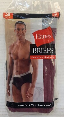 #ad Hanes 3 Pair Size Small Men#x27;s Briefs Assorted Colors $9.99