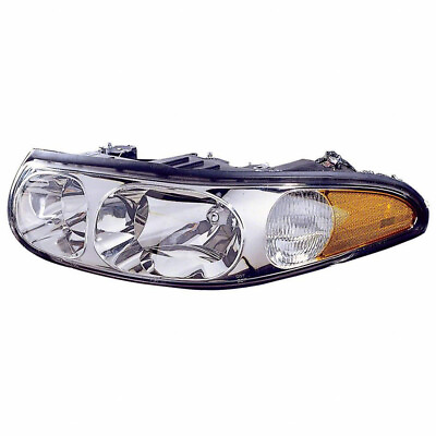 #ad For Buick Lesabre 2000 2005 Headlight Driver Side Custom Fluted High Beam CAPA $120.69